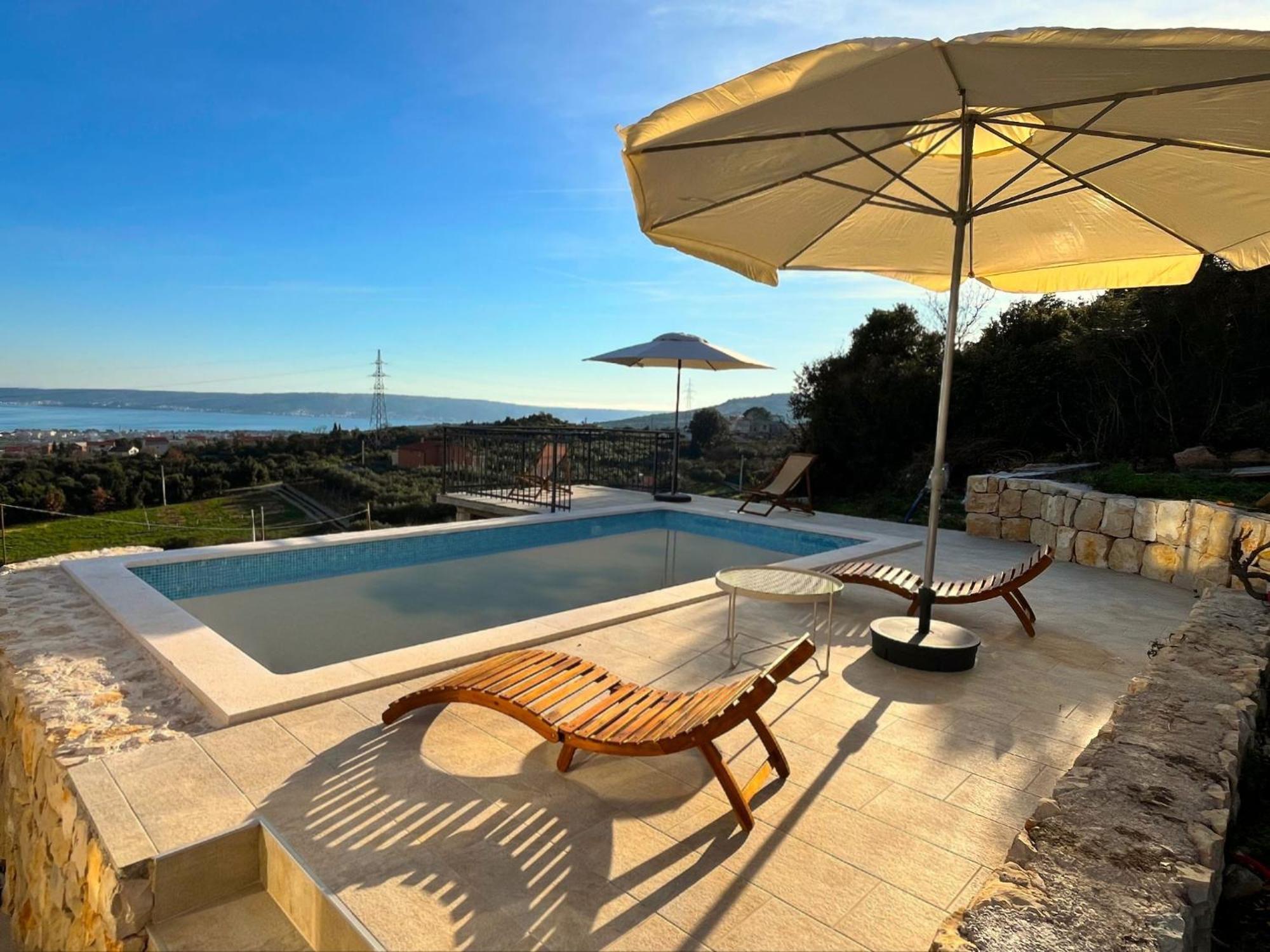 Villa Bepina, Surrounded By Sea, Olive, Vineyard Kaštel Novi Extérieur photo
