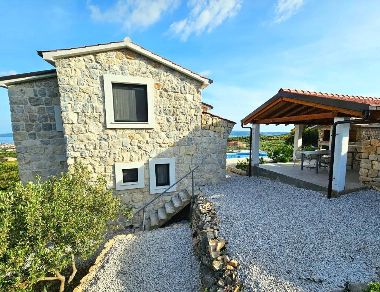 Villa Bepina, Surrounded By Sea, Olive, Vineyard Kaštel Novi Extérieur photo